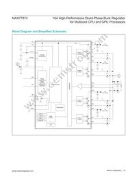 MAX77874BEWM+ Datasheet Page 19