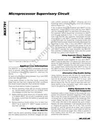 MAX791CUE+T Datasheet Page 14