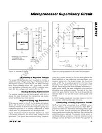 MAX791CUE+T Datasheet Page 15