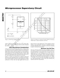 MAX791CUE+T Datasheet Page 16