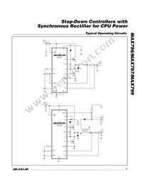MAX797ESE/GG8 Datasheet Page 5