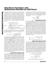 MAX797ESE/GG8 Datasheet Page 20