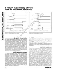 MAX801LEPA+ Datasheet Page 8