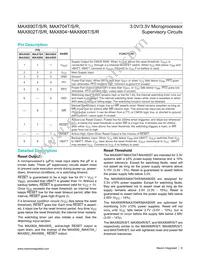 MAX802SESA+ Datasheet Page 6