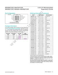 MAX802SESA+ Datasheet Page 12