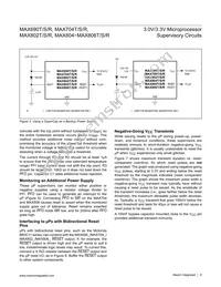 MAX802TESA+ Datasheet Page 9