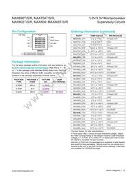 MAX802TESA+ Datasheet Page 12
