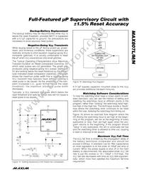 MAX807NEPE+ Datasheet Page 15