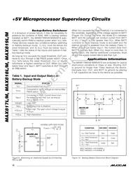 MAX819LESA+T Datasheet Page 12