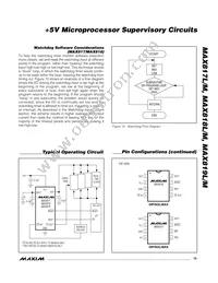 MAX819LESA+T Datasheet Page 15