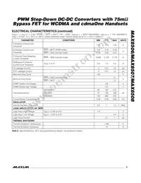 MAX8507ETE+T Datasheet Page 3