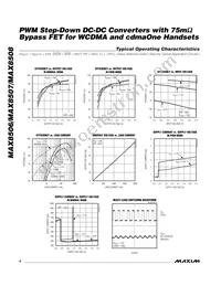 MAX8507ETE+T Datasheet Page 4