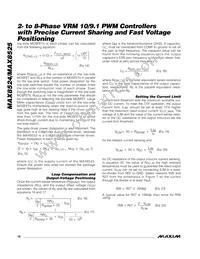 MAX8524EEI+ Datasheet Page 18