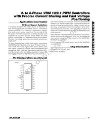 MAX8524EEI+ Datasheet Page 19