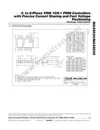 MAX8524EEI+ Datasheet Page 23