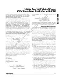 MAX8529EEG+ Datasheet Page 17