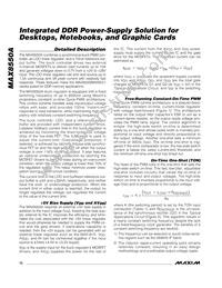 MAX8550AETI+T Datasheet Page 12
