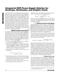 MAX8550AETI+T Datasheet Page 22