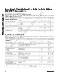 MAX8555EUB+ Datasheet Page 4