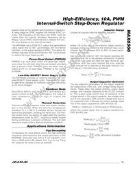 MAX8566ETJ+TGA5 Datasheet Page 15