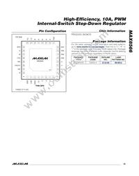 MAX8566ETJ+TGA5 Datasheet Page 19