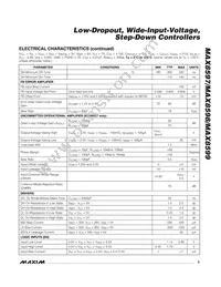 MAX8599ETE+T Datasheet Page 3