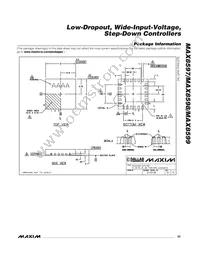 MAX8599ETE+T Datasheet Page 23