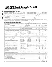 MAX8607ETD+T Datasheet Page 2