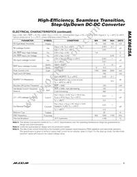 MAX8625AETD+T Datasheet Page 3