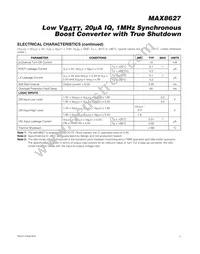 MAX8627ETD+T Datasheet Page 3
