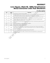 MAX8627ETD+T Datasheet Page 7