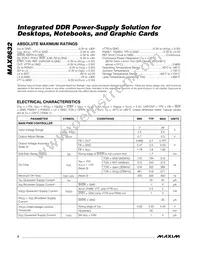 MAX8632ETI+ Datasheet Page 2