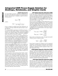 MAX8632ETI+ Datasheet Page 20