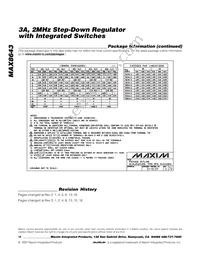 MAX8643ETG+TG05 Datasheet Page 16