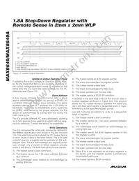 MAX8649AEWE+ Datasheet Page 18