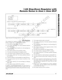 MAX8649AEWE+ Datasheet Page 19