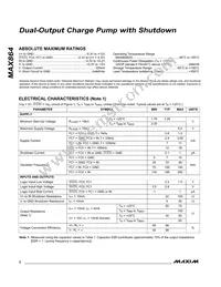 MAX864EEE+G002 Datasheet Page 2