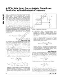 MAX8650EEG+T Datasheet Page 18