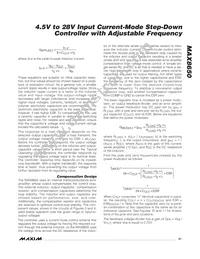 MAX8650EEG+T Datasheet Page 21