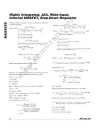 MAX8655ETN+TW Datasheet Page 20