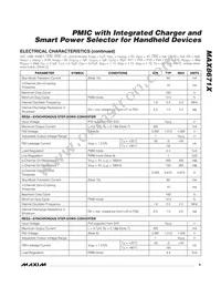 MAX8671XETL+T Datasheet Page 9