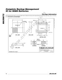 MAX8672ETD+T Datasheet Page 16