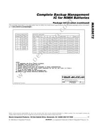 MAX8672ETD+T Datasheet Page 17