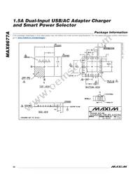 MAX8677AETG+T Datasheet Page 20