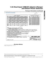 MAX8677AETG+T Datasheet Page 21