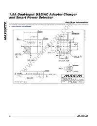 MAX8677CETG/V+T Datasheet Page 20