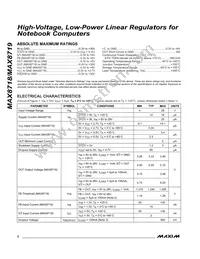 MAX8719ETA+TGC1 Datasheet Page 2