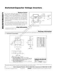 MAX871EUK+ Datasheet Page 8