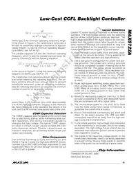MAX8722AEEG+T Datasheet Page 19