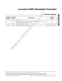 MAX8722CEEG+T Datasheet Page 21